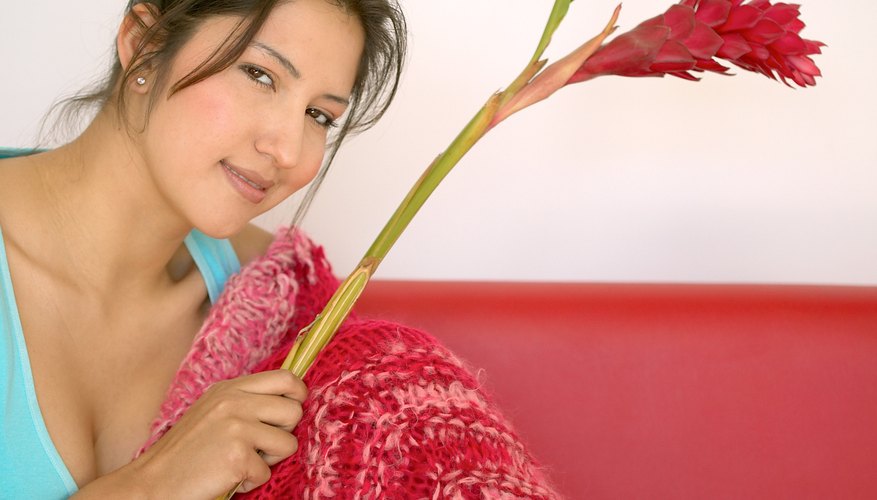 Woman and afghan blanket Woman and afghan blanket
