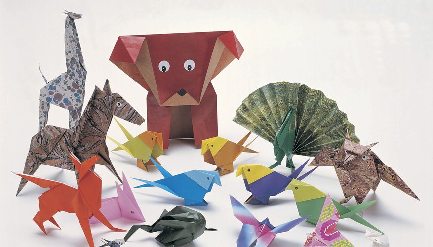 An origami leopard would fit well in this menagerie. An origami leopard would fit well in this menagerie.