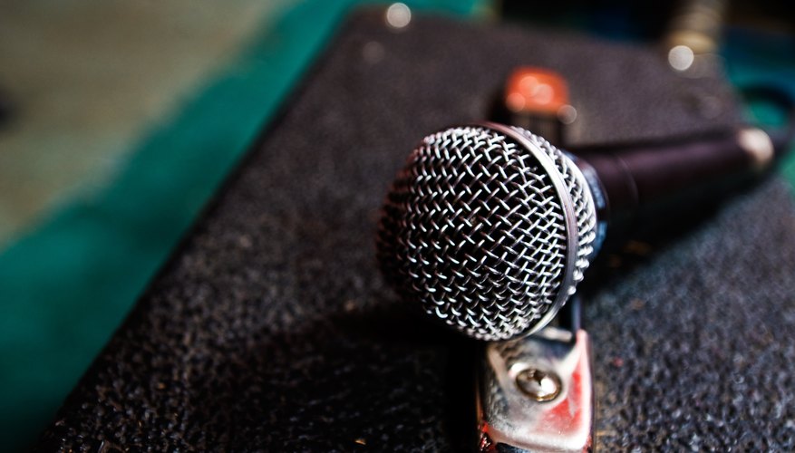 Microphones sound best through PA systems and vocal amplifiers. Microphones sound best through PA systems and vocal amplifiers.