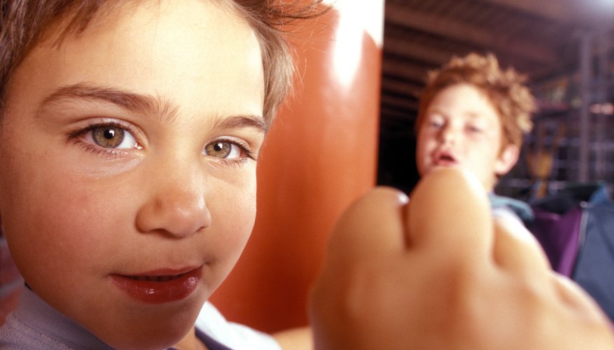 Bullies habitually act violent, often due to the attention they receive for doing so. Bullies habitually act violent, often due to the attention they receive for doing so.