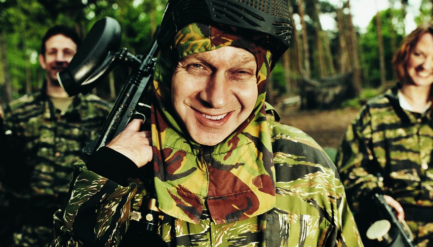Teens can get in touch with their competitive side with some paintball. Teens can get in touch with their competitive side with some paintball.