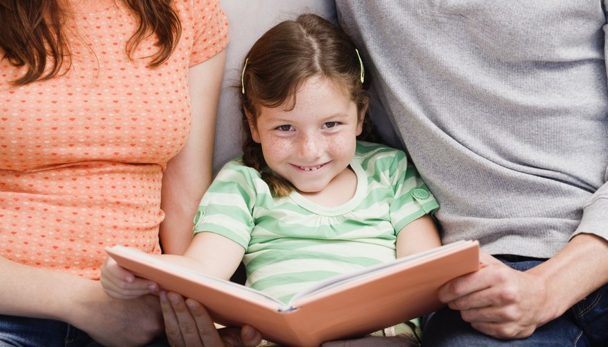 Kids enjoy showing off their reading skills to Mom and Dad. Kids enjoy showing off their reading skills to Mom and Dad.
