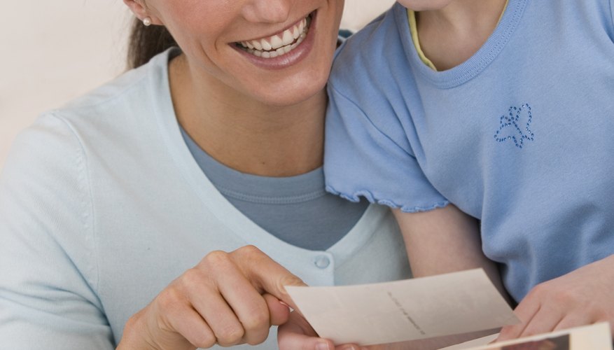 Take a trip down memory lane with your child as you look for photos. Take a trip down memory lane with your child as you look for photos.