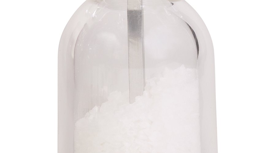It takes 100 grams of water to dissolve 35 grams of salt. It takes 100 grams of water to dissolve 35 grams of salt.