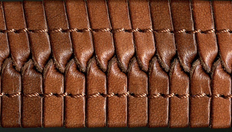 Sami bracelets are traditionally made by braiding leather. Sami bracelets are traditionally made by braiding leather.