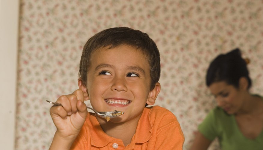 Establishing a morning routine, such as eating breakfast at a certain time each day, can help your child stay in bed until it is time to get up. Establishing a morning routine, such as eating breakfast at a certain time each day, can help your child stay in bed until it is time to get up.