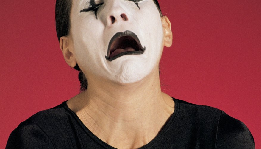 Be a mime without the cliche costume. Be a mime without the cliche costume.