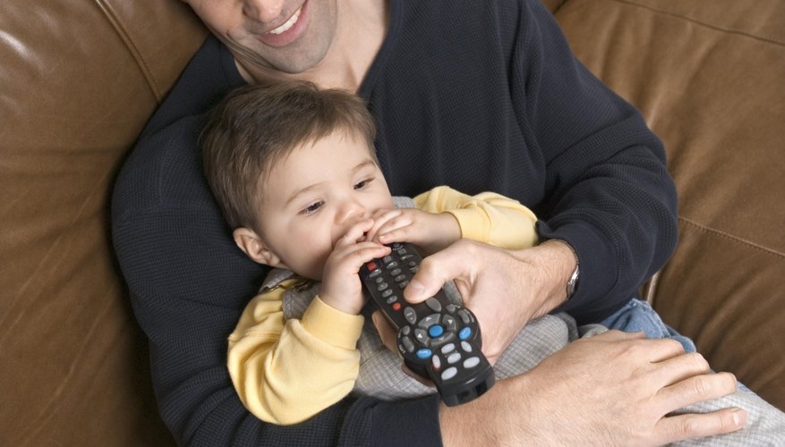 Bond with your child by playing or reading, instead of watching TV. Bond with your child by playing or reading, instead of watching TV.