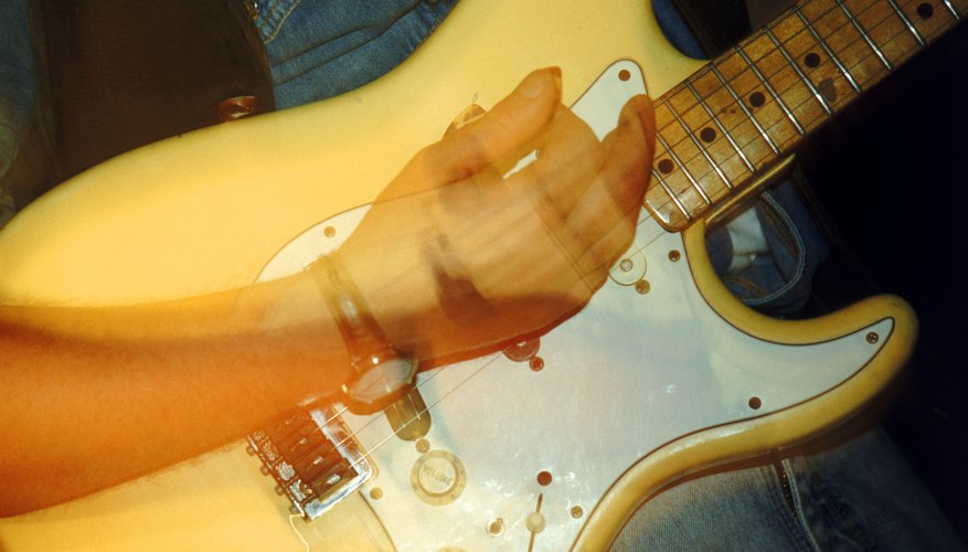 A distressed finish will make your guitar look road-worn. A distressed finish will make your guitar look road-worn.