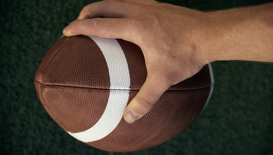 Use leather conditioner to restore your pigskin. Use leather conditioner to restore your pigskin.