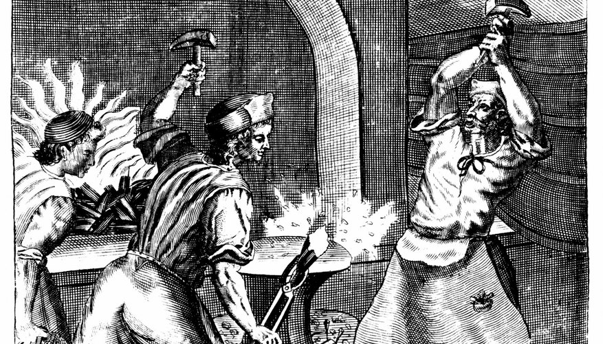 Work-hardening metal is one of the oldest metalworking techniques still in use. Work-hardening metal is one of the oldest metalworking techniques still in use.