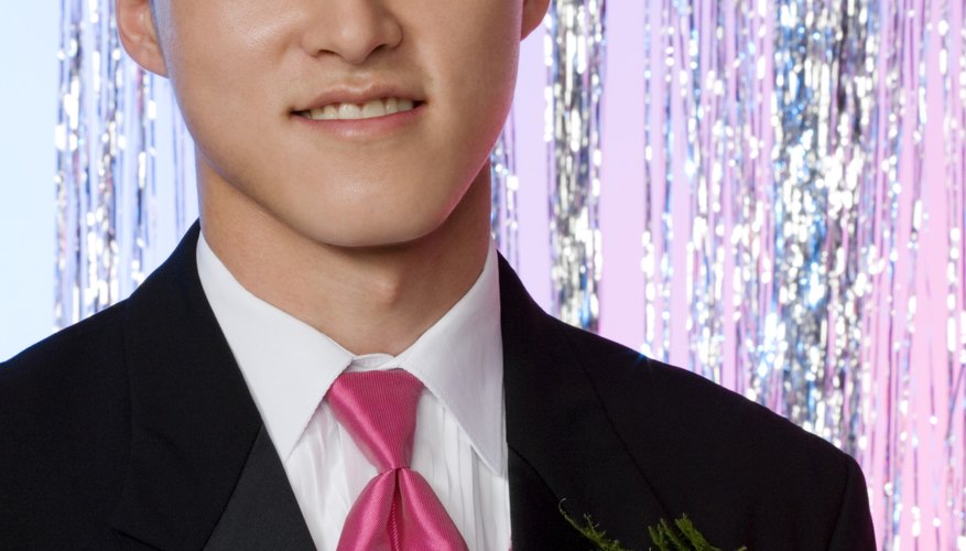 Boy at high school dance Boy at high school dance