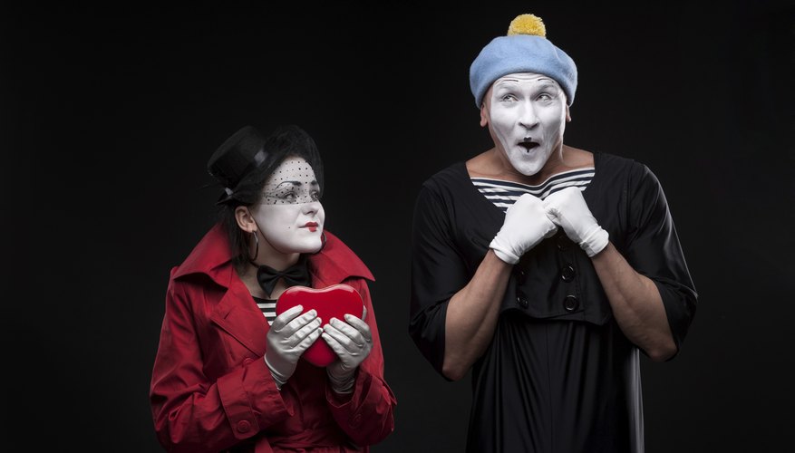 Photo Credit: vladimir_karpenyuk/iStock/Getty Images Mimes on stage