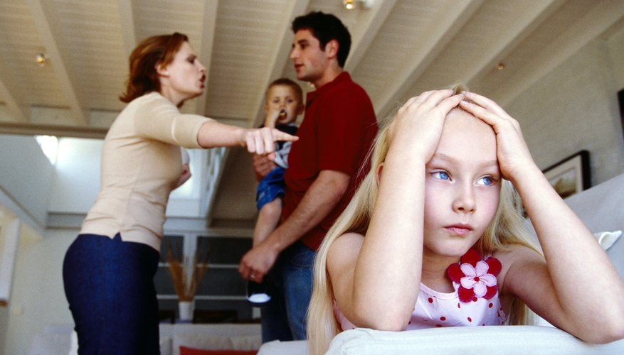 A bad relationship between parents causes stress in children. A bad relationship between parents causes stress in children.