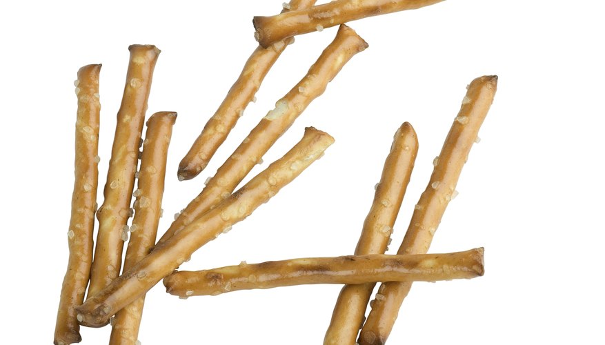 Pretzels sticks work best for most math activities. Pretzels sticks work best for most math activities.