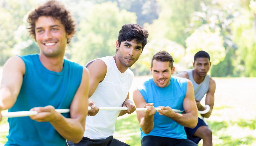 The tension on a rope comes from forces pulling on it. The tension on a rope comes from forces pulling on it.