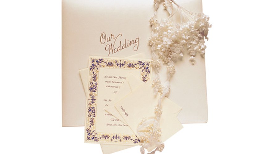 The RSVP card can be formal or casual The RSVP card can be formal or casual
