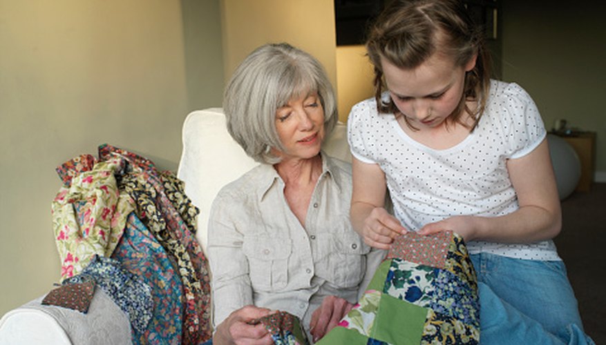 Add a ruffle binding to a quilt for a soft baby gift. Add a ruffle binding to a quilt for a soft baby gift.