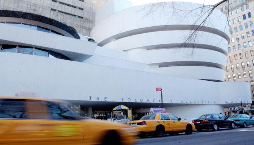 Frank Lloyd Wright designed the circular Guggenheim Museum. Frank Lloyd Wright designed the circular Guggenheim Museum.