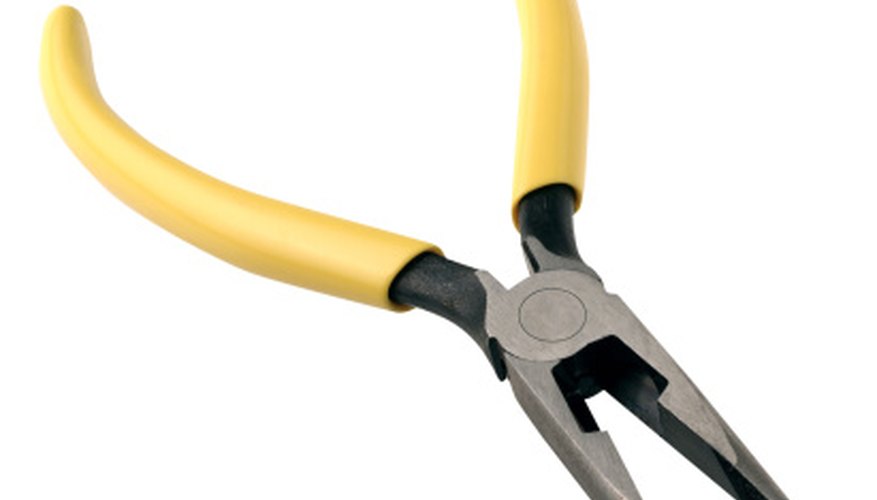 Find pliers that suit the job at hand. Find pliers that suit the job at hand.