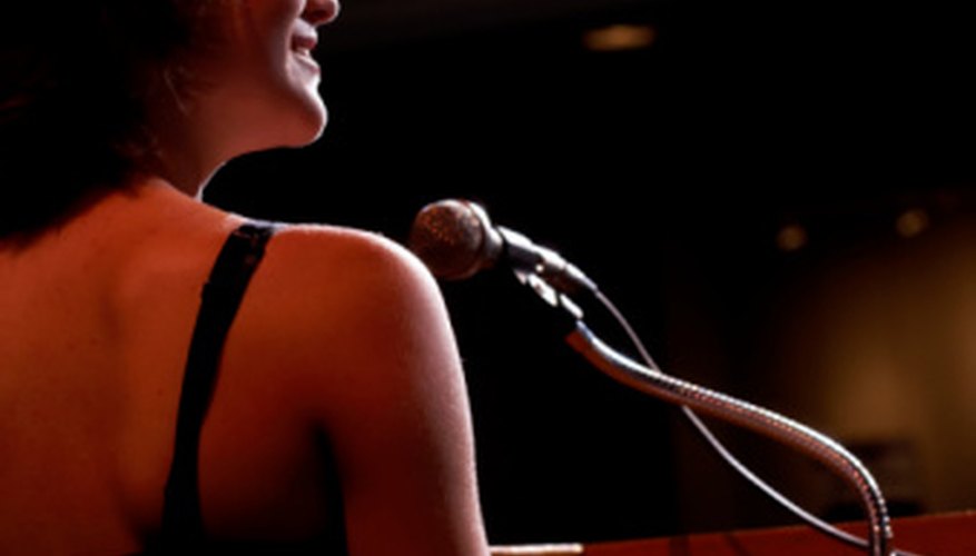 Giving a banquet speech can cause nervousness. Giving a banquet speech can cause nervousness.