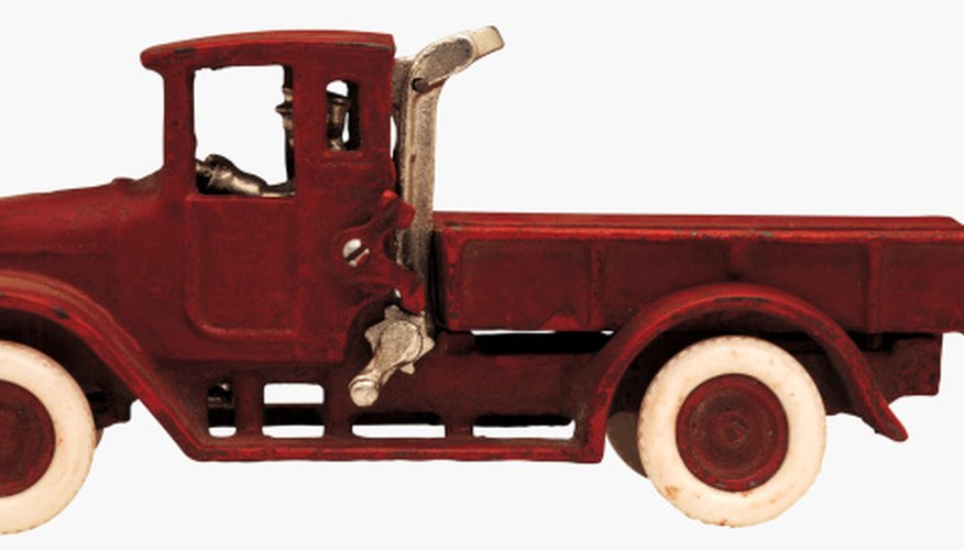Collectors value certain vintage toy trucks in the thousands of dollars Collectors value certain vintage toy trucks in the thousands of dollars