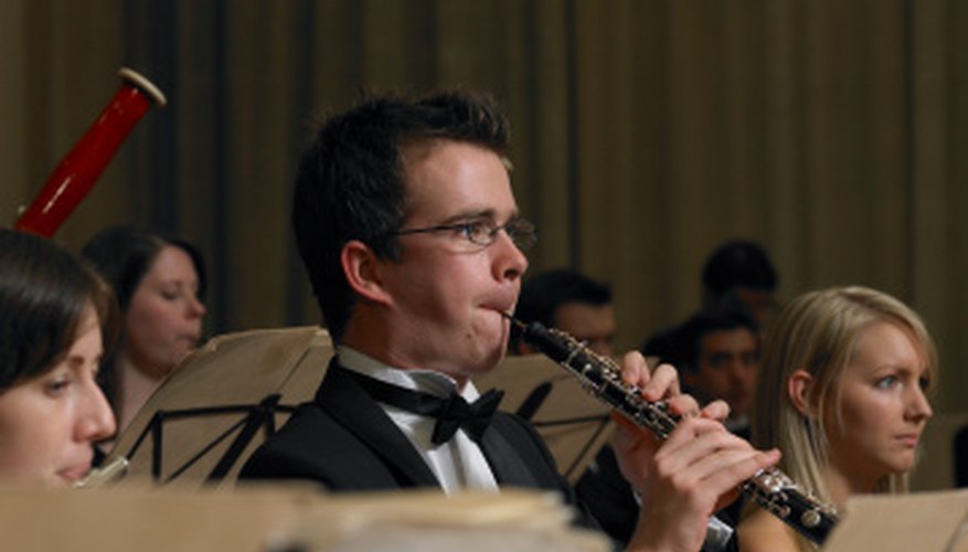 Photo Credit: Michael Blann/Photodisc/Getty Images Many musicians use the oboe humorously to imitate the cackling of hens.
