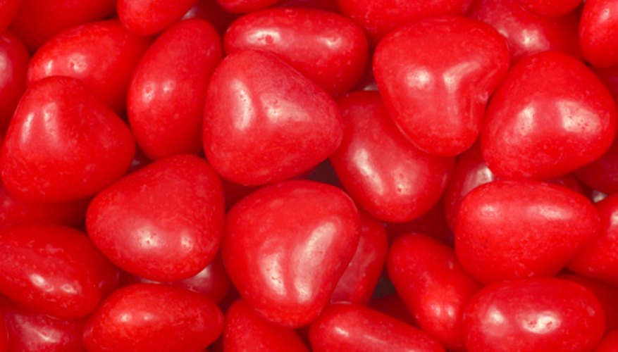 Red represents passionate love. Red represents passionate love.