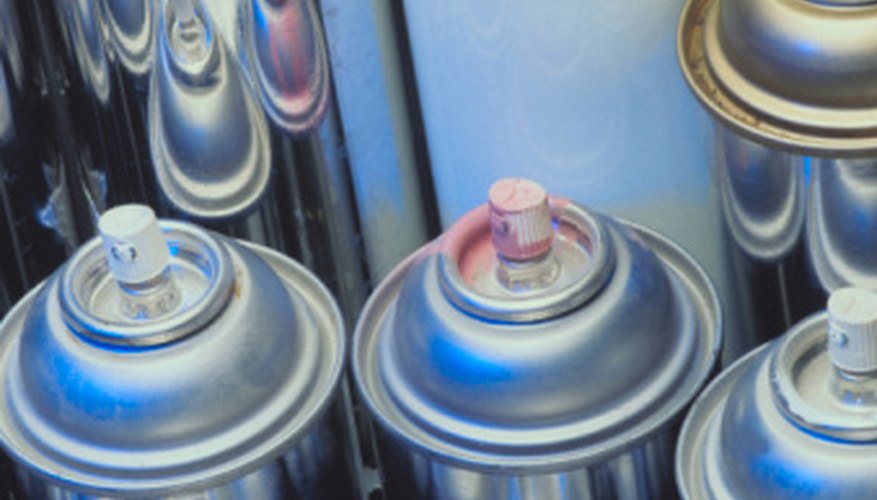 There are many types of spray paint available at your local building supply store. There are many types of spray paint available at your local building supply store.