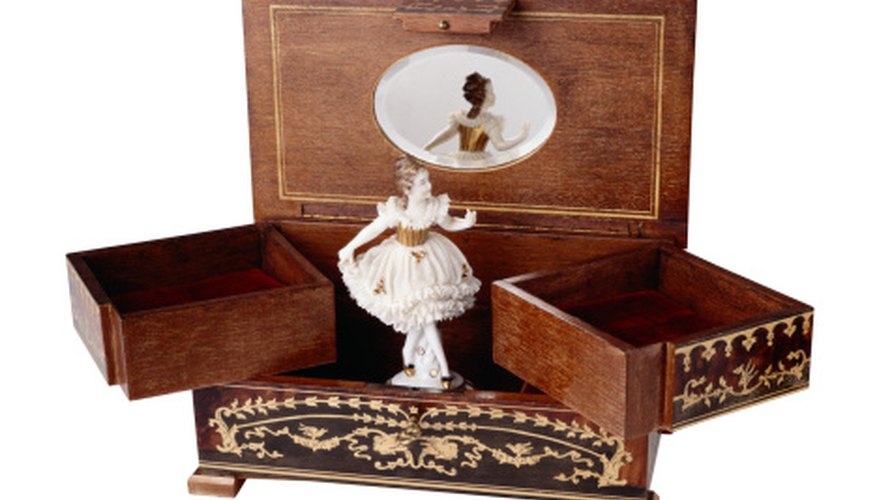 A music box makes an excellent gift for a young girl. A music box makes an excellent gift for a young girl.