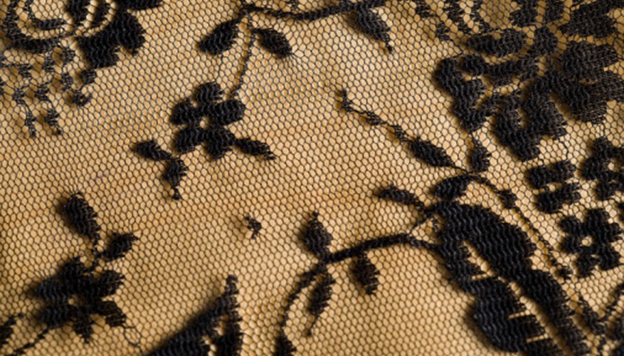 Always use care when hemming lace. Always use care when hemming lace.