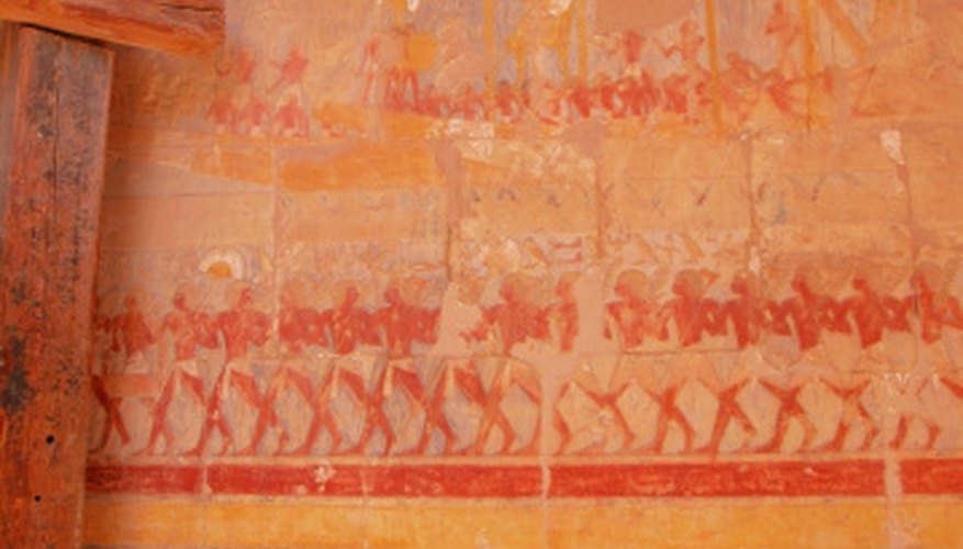Ancient Egyptian paint is simple to replicate. Ancient Egyptian paint is simple to replicate.