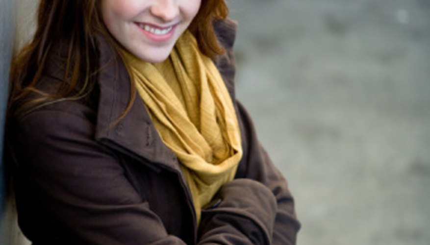 Woman with red hair Woman with red hair