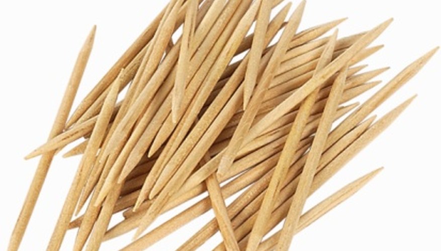 Use toothpicks to create a scale-model tower. Use toothpicks to create a scale-model tower.
