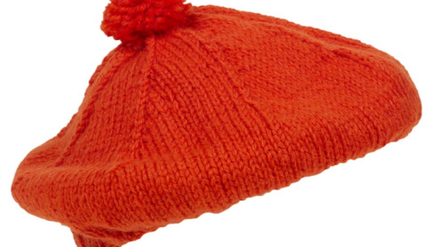 Select yarn for your pom-pom that matches the colors on your hat. Select yarn for your pom-pom that matches the colors on your hat.