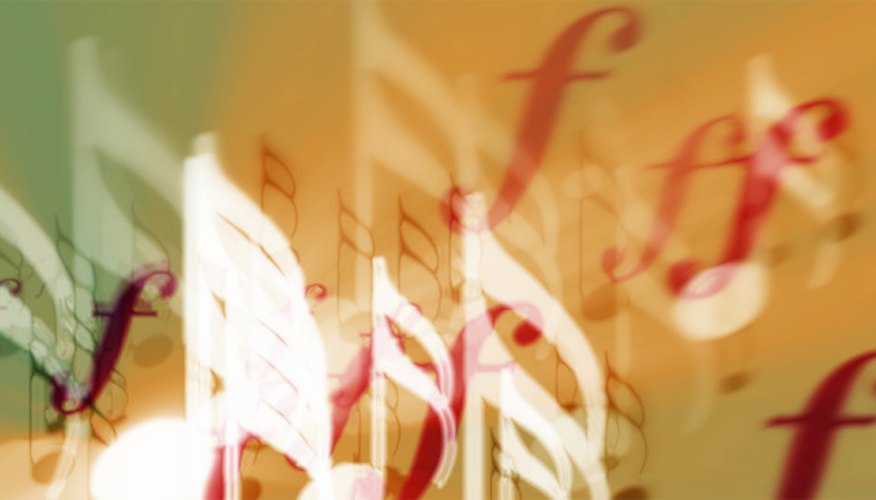 Photo Credit: Jupiterimages/Photos.com/Getty Images Each single note in music has a particular pitch that is exact and stands apart from all other tones.