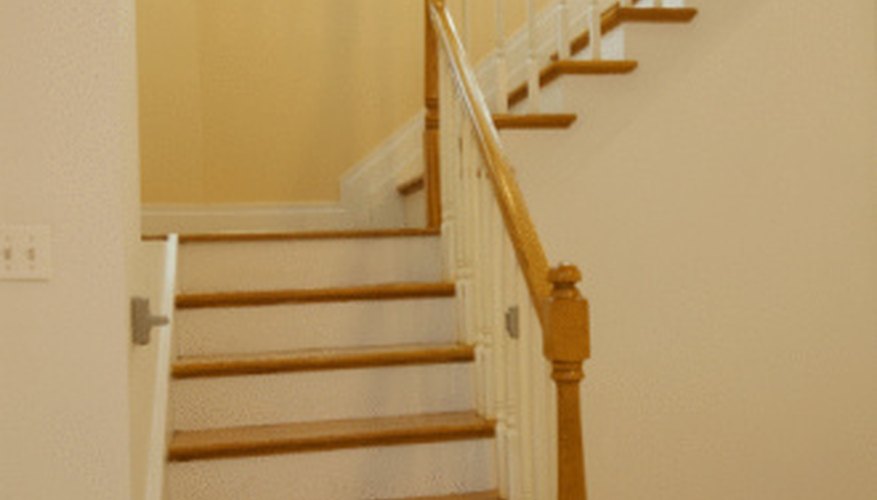 A wood handrail return is a short end cap. A wood handrail return is a short end cap.