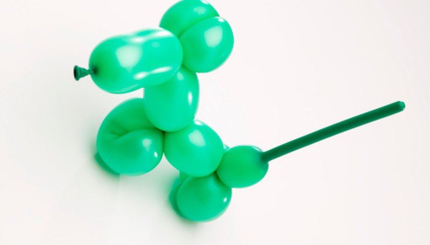 Balloon sculptures require the right type of balloons for success. Balloon sculptures require the right type of balloons for success.