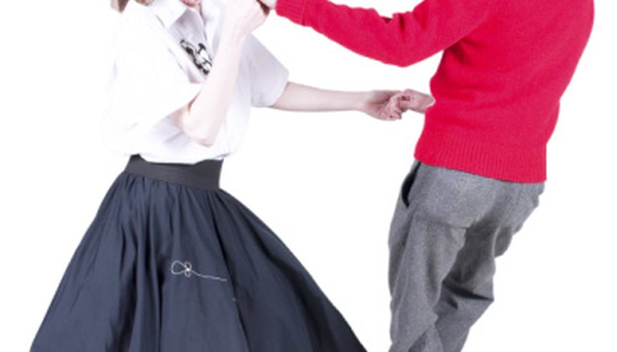 The Pretzel is a classic swing dance move. The Pretzel is a classic swing dance move.