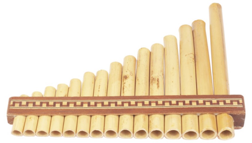 Photo Credit: Hemera Technologies/PhotoObjects.net/Getty Images Low-pitched tones on panpipes sound like doves.