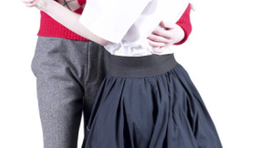 People went from dancing as couples in the '50s to solo in the '60s. People went from dancing as couples in the '50s to solo in the '60s.
