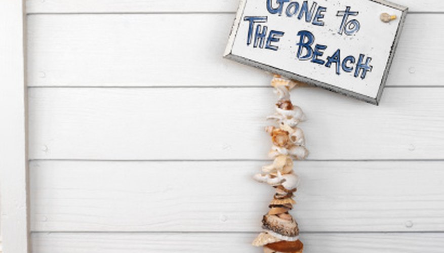 Photo Credit: Stockbyte/Stockbyte/Getty Images Use clean shells to make decorative objects.