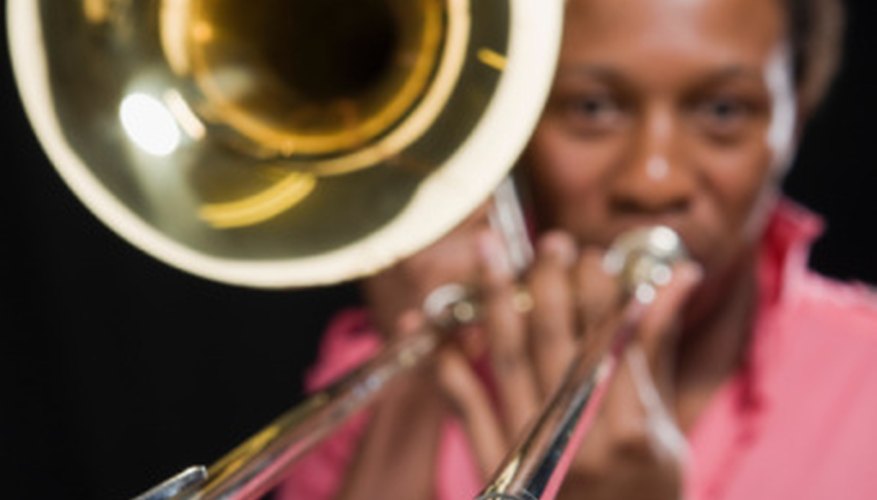 Trombones are versatile and can play jazz, big band or classical music. Trombones are versatile and can play jazz, big band or classical music.