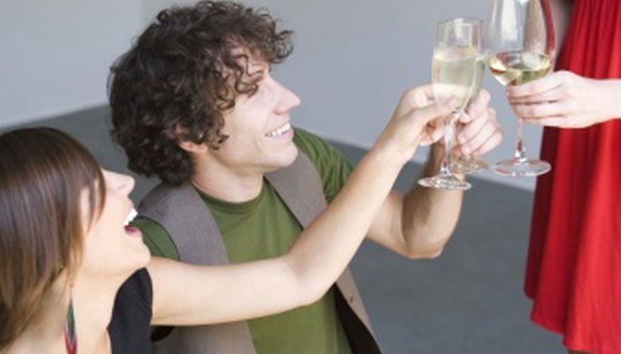 Having food and drink at a gallery makes the event more social and relaxing. Having food and drink at a gallery makes the event more social and relaxing.