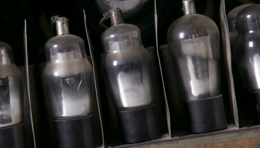 Photo Credit: Jupiterimages/liquidlibrary/Getty Images Blown tubes have a dark, or