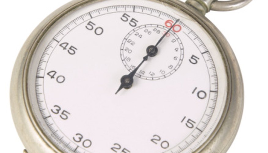 Stopwatches will help you find the exact tempo of a song. Stopwatches will help you find the exact tempo of a song.