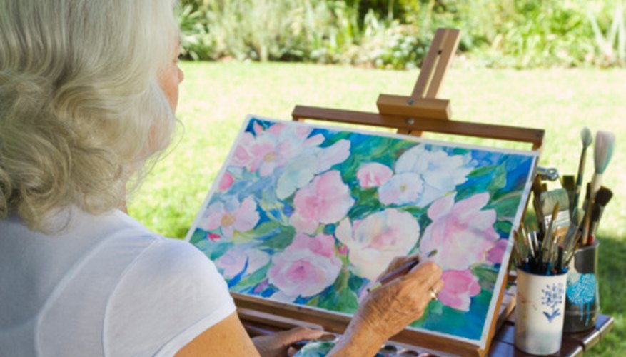 Use the natural background colors in your painting. Use the natural background colors in your painting.
