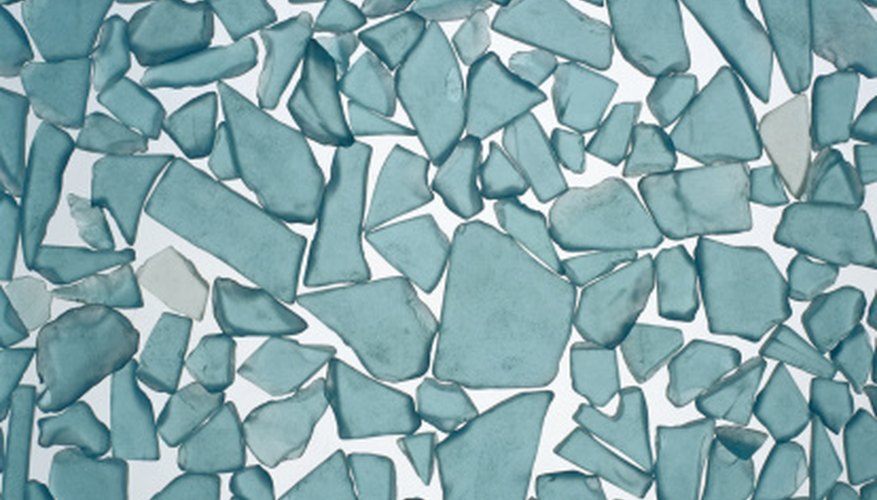 Create faux sea glass at home to stay within budget. Create faux sea glass at home to stay within budget.