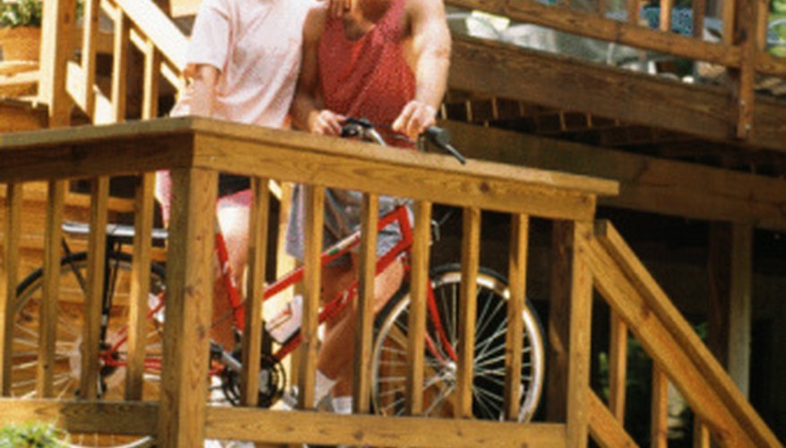 Posts are the main support members of a deck. Posts are the main support members of a deck.