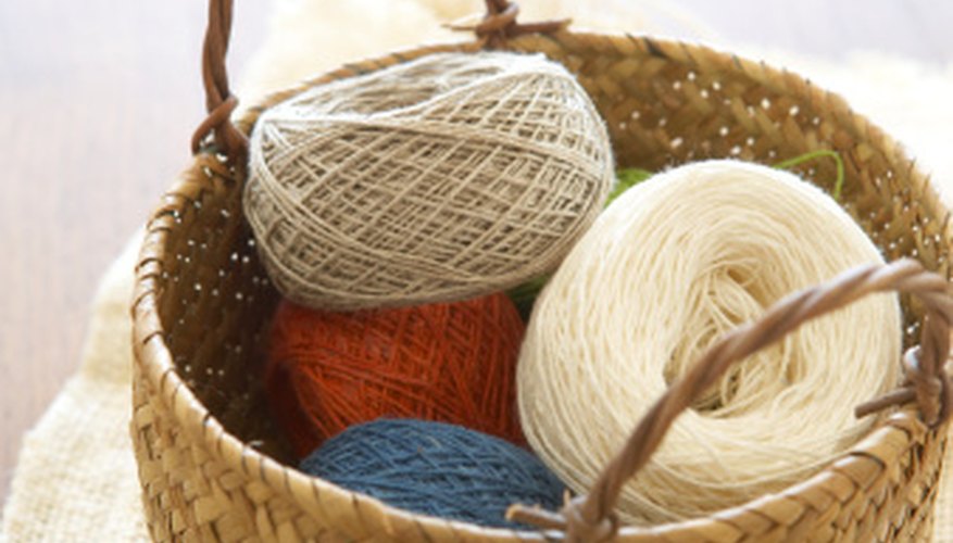 Yarn makes good stringing material. Yarn makes good stringing material.